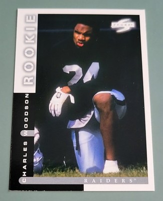 CHARLES WOODSON - 1998 Score ROOKIE #236  **MINT**  FREE SHIP & RETURN!
