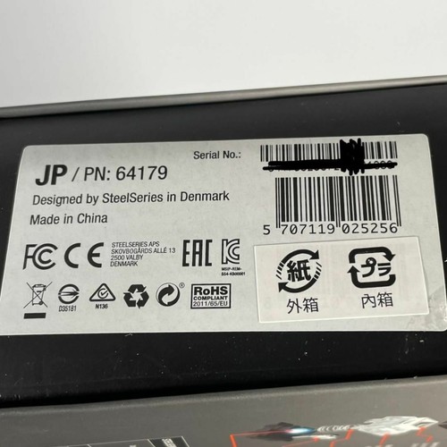 SteelSeries Apex M800 Mechanical Gaming Keyboard Black JP Unopened - Picture 4 of 4
