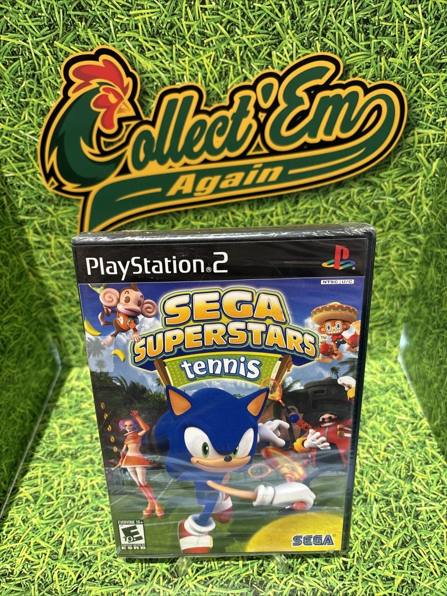 Sega Superstars PlayStation 2 (PS2) Rare Press Blue Disc