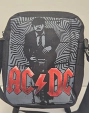 ACDC Crossbody Bag Black Pre-owned~Great Condition