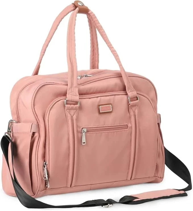 WELAVILA Convertible Large Diaper Bag with Changing Pad and Insulated Pockets