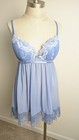 Lace Lingerie Babydoll - Blue — photo 2