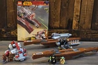 LEGO Star Wars: Wookiee Catamaran (7260) 100% complete set (2005) light Luminara