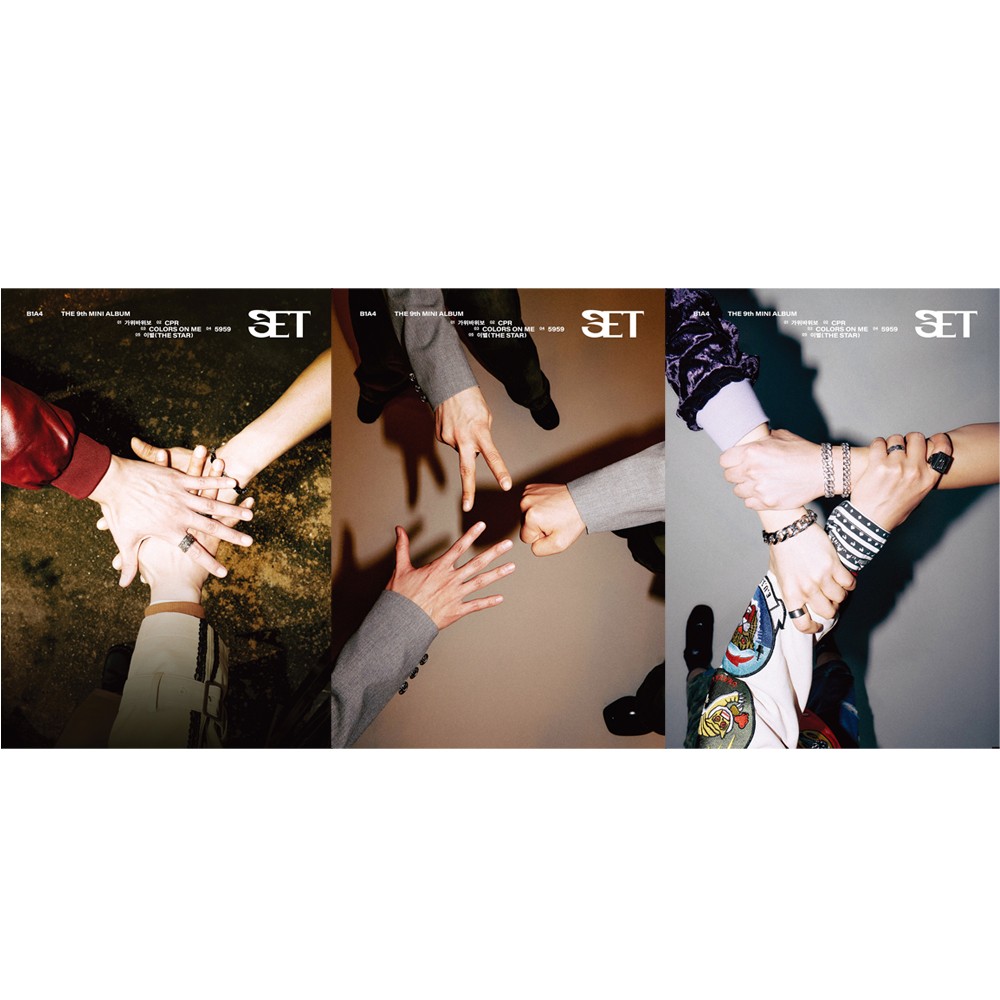 B1A4 CD  韓国盤 9枚セット パスケース付き！ B1A4 SET The 9th Mini Album CD+Photobook+Photocard+Etc+Tracking