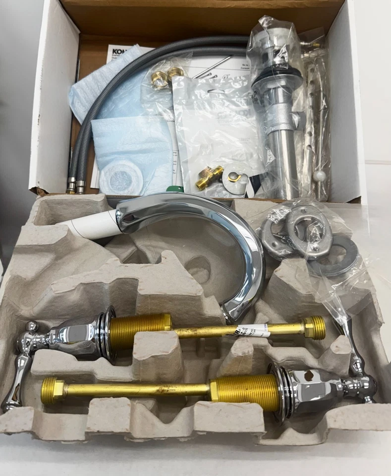 Grifo de baño Kohler Kelston K-13491-4-CP cromado pulido Foto 2 de 3