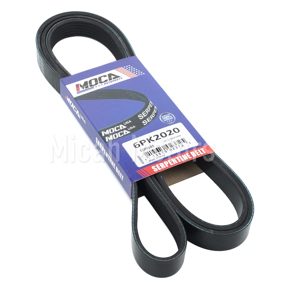 Serpentine Drive Belt Component Kit 90K-38323B for Dodge Ram 1500 2500 3500 4500 - Image 3 of 4