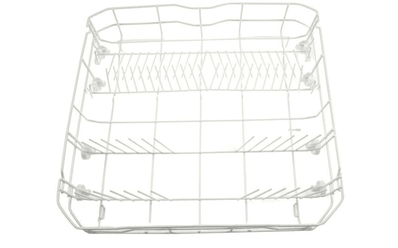 Panier inférieur pour lave-vaisselle Far 44259 blanc en acier revêtu