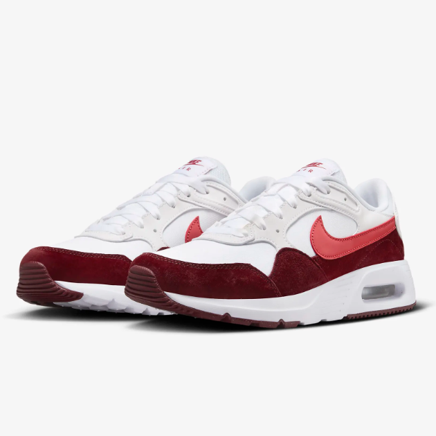 Nike Women's Air Max SC SE Shoes 'White/Team Red' (FJ3242-100