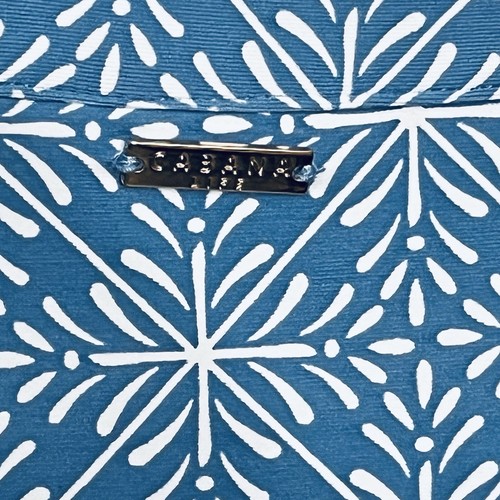 Cabana Life Top Resort Palapa Azul Mosaico Malla/Bajo/Manga Larga 3/4 Cremallera Talla L - Imagen 8 de 12