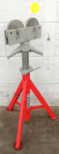RIGID TABLE PIPE ROLLER STAND RJ-98 2500LB CAP MAX PIPE 12" HEIGHT 24"-42" 56667