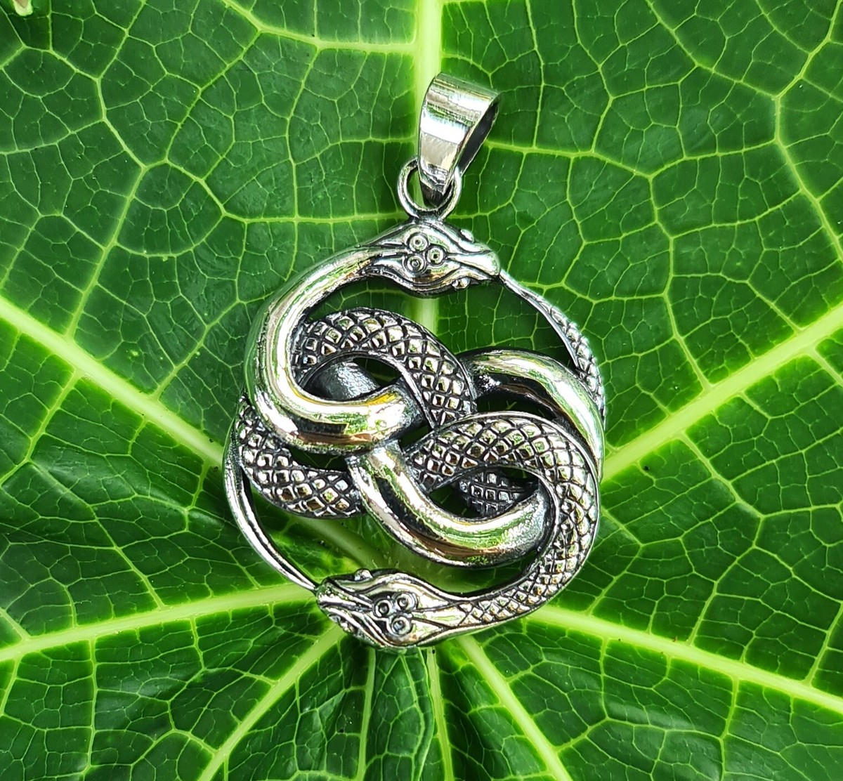 Snake Necklace Women Silver Sterlng Slver Snake Necklace Snake