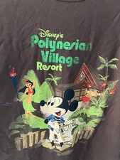 New RARE Disneyland Ed. Polynesian Resort Village Mickey  Hula Dancers XXL Tee