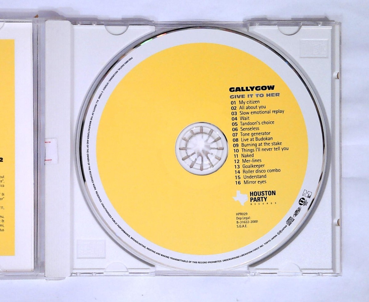 Gallygows – Give It To Her PSD-0002 JAPAN CD OBI | eBay