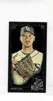 2019 TOPPS ALLEN & GINTER A&G X BLACK MINI CAHRLIE MORTON 254