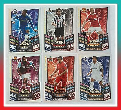 12/13 Topps Match Attax Premier League Sammelkarten - Mann des Spiels