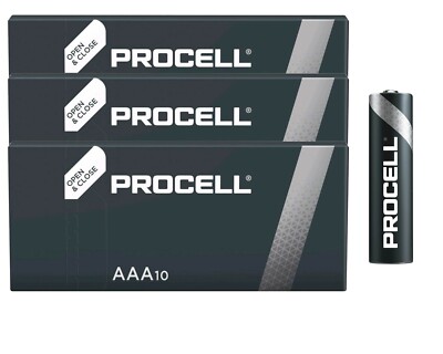 30 x Duracell Pro Cell MN2400 AAA Micro Alkaline LR3 LR03 Foto 1,5V ProCell