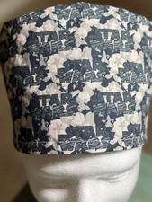 Star Wars camo reversible Adult Skull/Chemo Surgical Scrub Hat/Cap Handmade