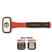 Crescent 48 oz. 3lb Pound Fiberglass Drilling Hammer Dual Faced CHFDRL48