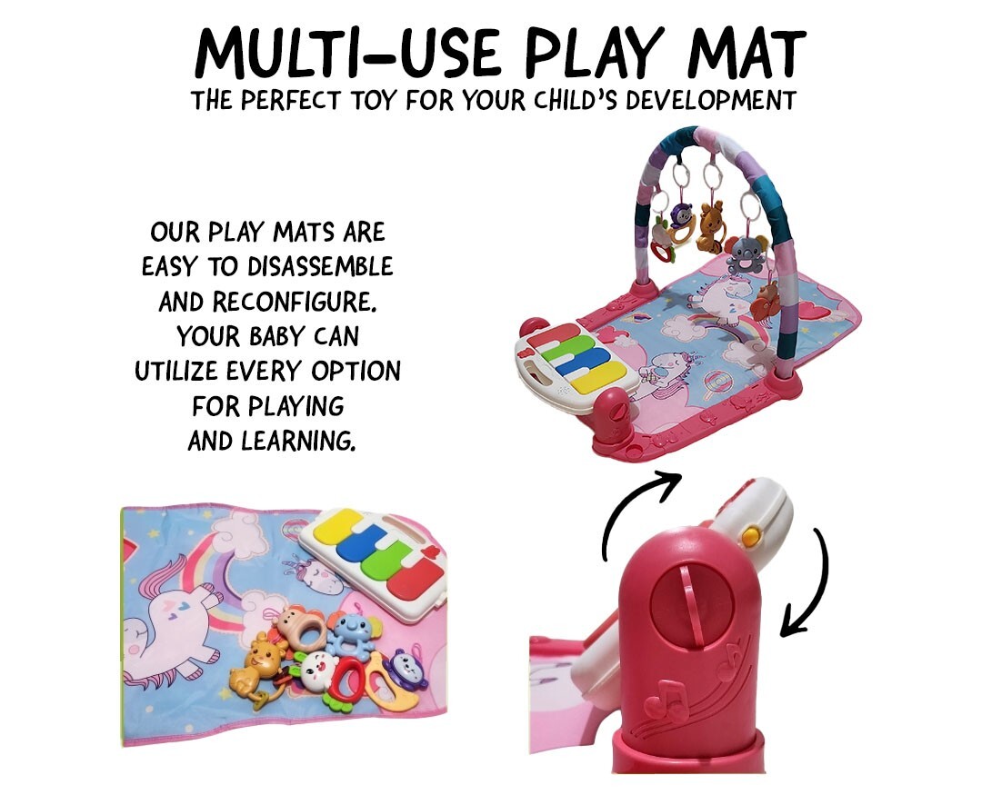 Pink Pony Baby Play Mat eBay