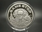 1 oz Silver Proof Gamestop Silver Shield .999 Pure COA BOX 2023 Wall St Bets