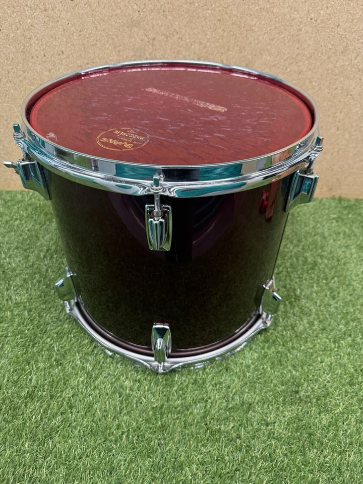 ⚡️Rack vintage TAMA Imperialstar 13” Tom vinho tinto feito no Japão⚡️ - Imagem 4 de 4