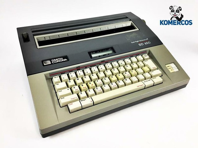 Smith Corona Sd 650 Typewriter Model 5acf Electric Memory
