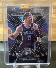 Wendell Moore Jr. 2022-23 Chronicles Draft Picks Spectra Rookie Aura PRIZM DUKE