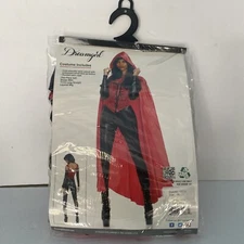 Dreamgirl Seductive Red Riding Hood Fairytale Cape Womens Halloween Costume XL