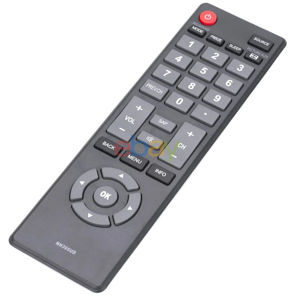 New NH305UD For Emerson TV Remote Control RLE190EM3 LE320EM3 RLE320EM3 LE220EM3 - Image 2 of 4