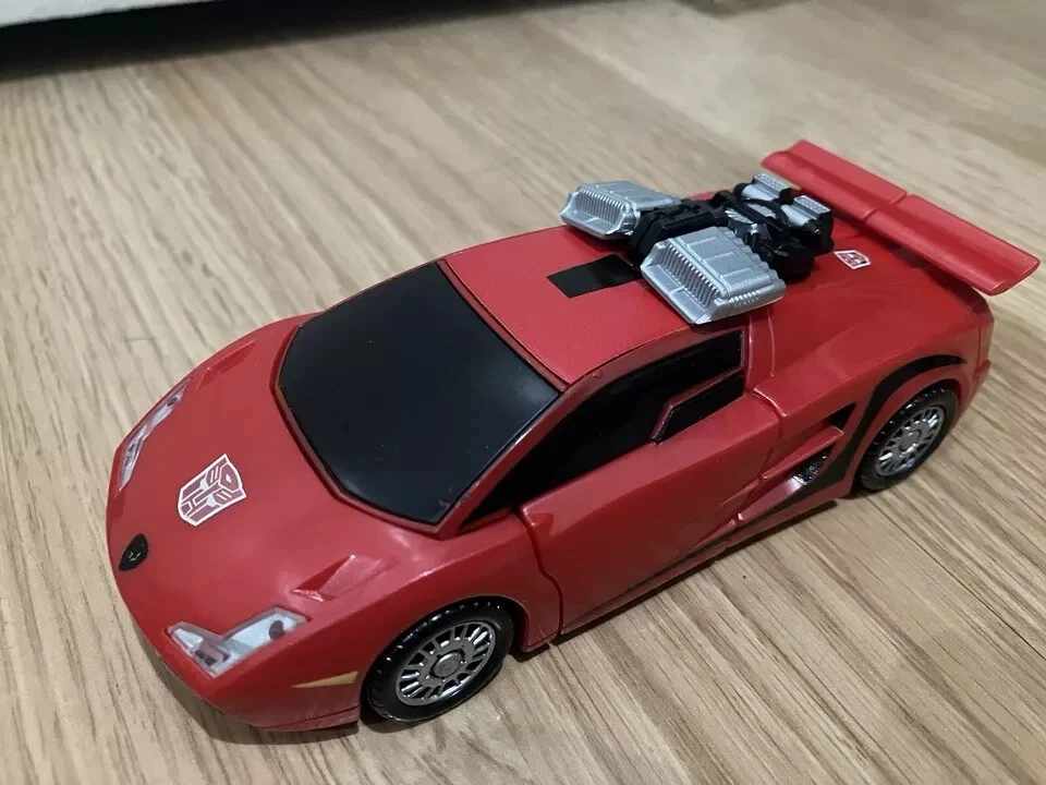 TRANSFORMERS CHUG UNIVERSE SIDESWIPE W/TOYHAX UPGRADE REPROLABELS  100% + MANUAL - Image 2 of 2