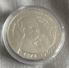 GIBRALTAR 2020 SIR WINSTON CHURCHILL PROOFLIKE HALF CROWN