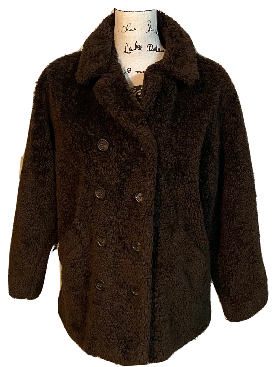 Gap womens cheap teddy coat