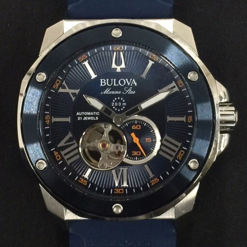 BULOVA Wristwatch Men's Automatic Mechanical Marine Star Marine Star 98A303