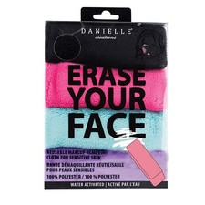 Erase Your Face Reusable Make-up Removing Cloth By Danielle Fast Shipping