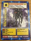 DIGIMON BO-02 Devimon Card TCG Rare Bandai Heavy Played