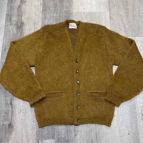 VTG Campus 60s Wool-Mohair Brown Fuzzy 
