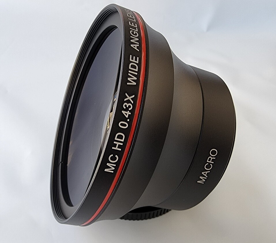 Objectif Fisheye Ultra HD Pour Canon Vixia HF M500/M400 - Grand Angle