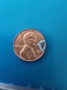 1970-S Small Date Memorial Cent BU Red & Chiped 