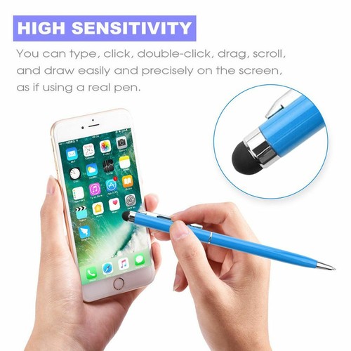 2 in 1 Capacitive Touch Screen Stylus Pen For IPad PC Mobile Phones Universal - Picture 3 of 16