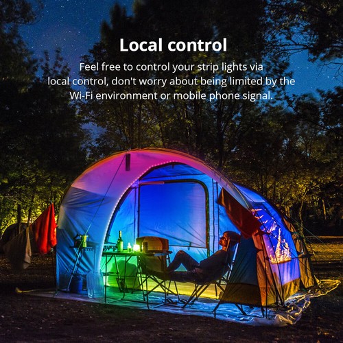 SONOFF L3 Pro RGBIC Smart LED Strip Lights 5M Voice Control for Alexa Google - Afbeelding 9 van 17