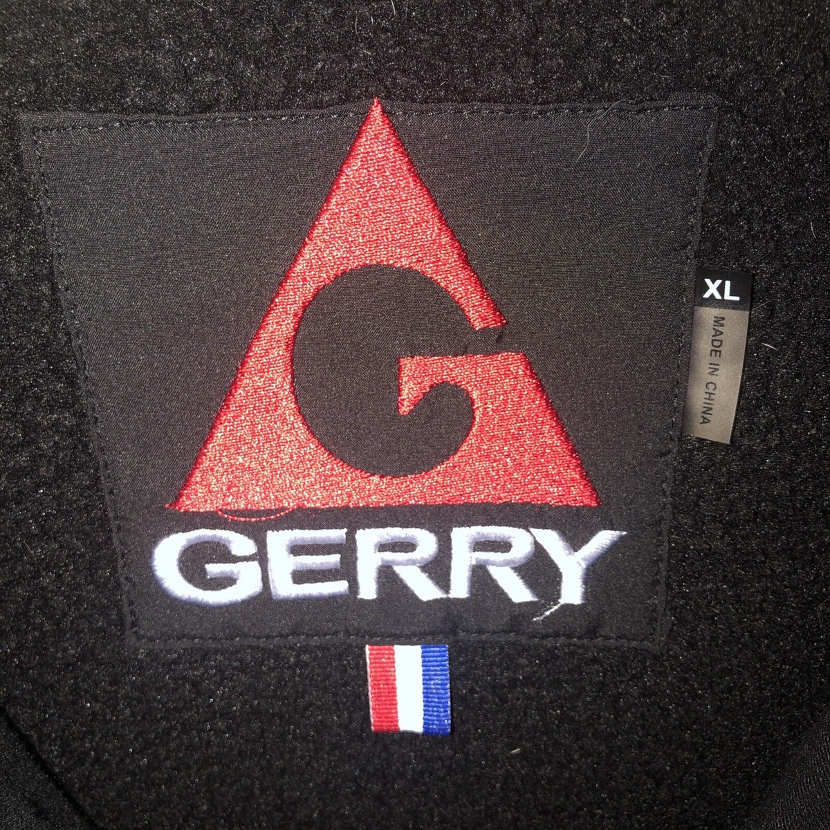 Gerry Black Heavy Textured Knit Men's XL Jacket Fleece Lined Gerry Black Heavy Textured Knit Men's XL Jacket Fleece Lined