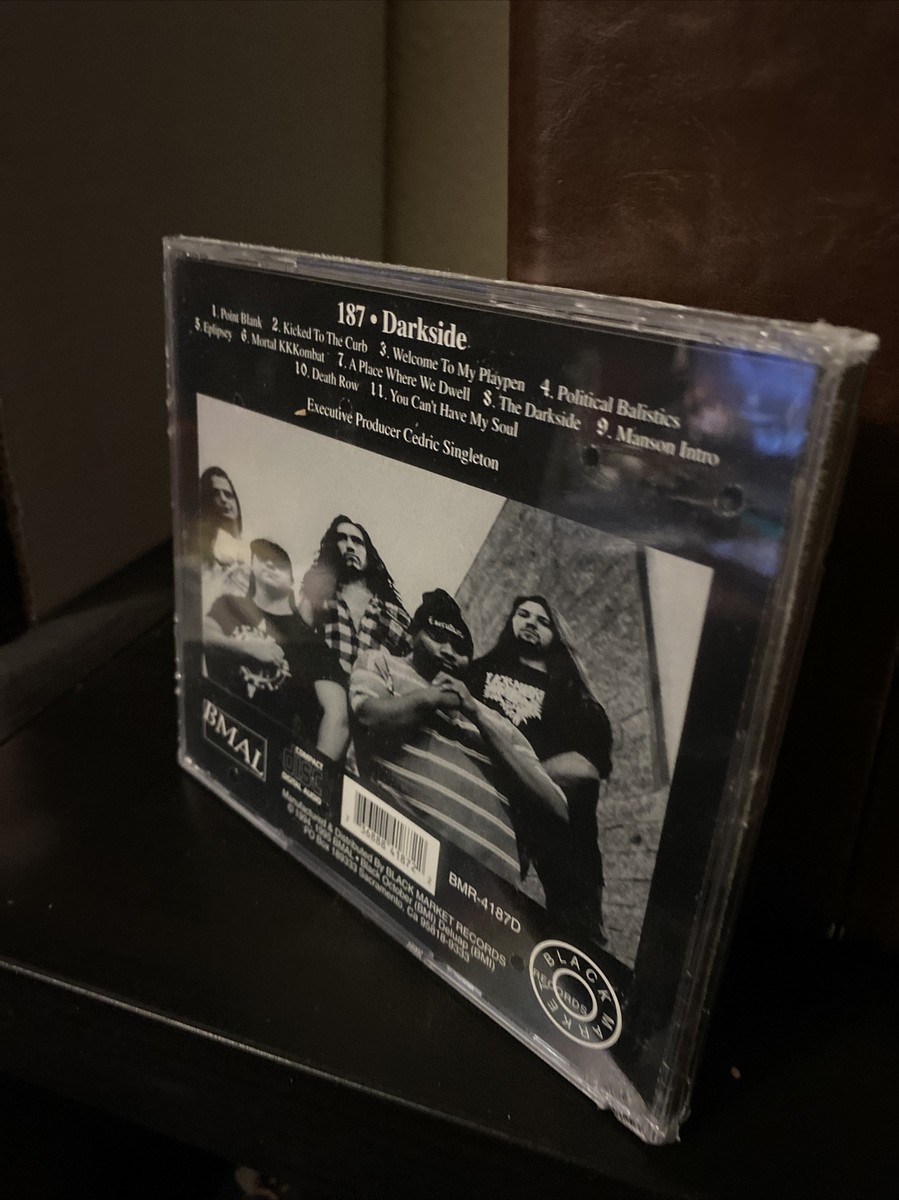 Darkside by 187 (Metal Band) (CD, Nov-1994, Black Market Records