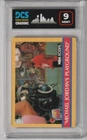 Michael Jordan 1990-91 Hoops Basketball Playground Card # 382 DCS Graded 9 Mint