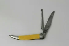 VINTAGE SABRE IRELAND FISH KNIFE 2 BLADE FOLDING KNIFE