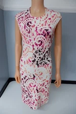 Alexander McQueen MCQ Dress Bodycom Stretch  M Meduim Uk 10 / 12 Vgc Sleeveless