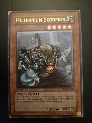 MILLENNIUM-SKORPION TLM-DE009 ULTIMATE RARE 1.AUFLAGE MP YuGiOh!