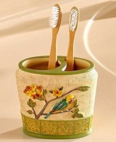 Antique Aviary Toothbrush Holder on sale Antique Aviary Toothbrush Holder on sale