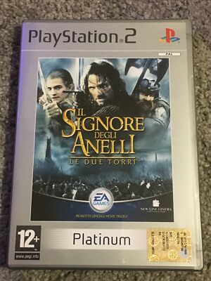 Il Signore Degli Anelli Le Due Torri PS2- PLATINUM- Pal