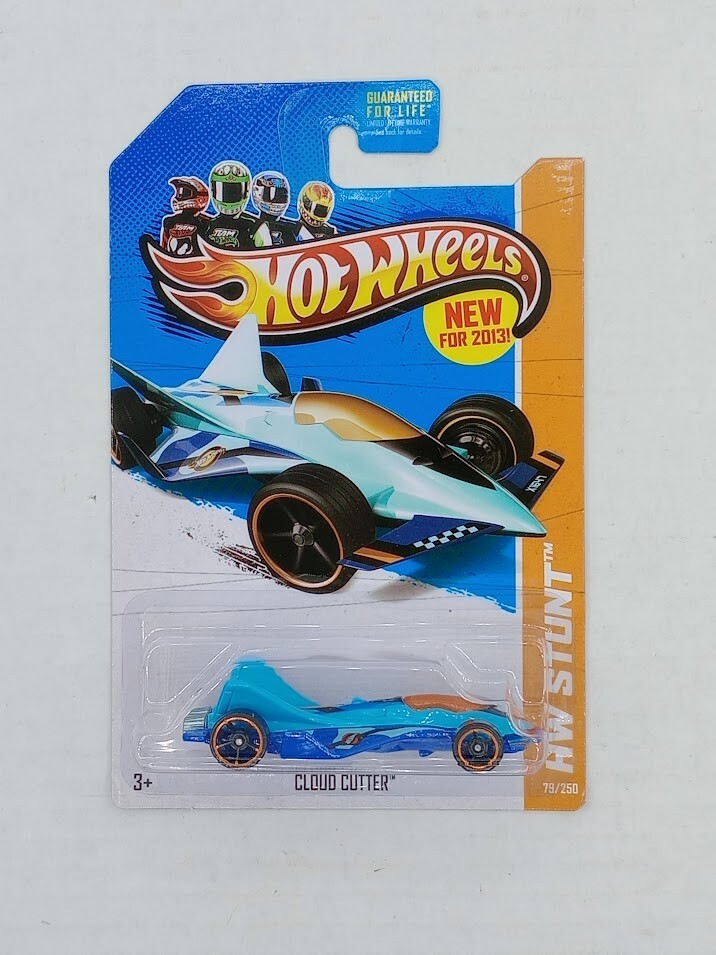 Hot Wheels Cloud Cutter HW Stunt 2013 Series #X1906 New NRFP Blue 1:64