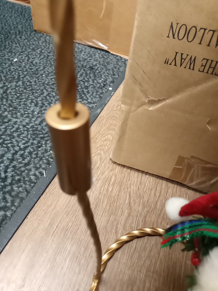 Avon Christmas Santa's On The Way Fiber Optic Bear With Original Box eBay